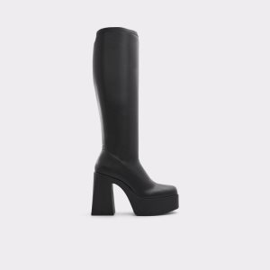 Aldo Moulin Knee-high Vysoke Cizmy Čierne | RAXVL-3510