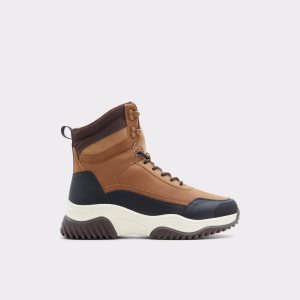 Aldo Mountrock High Top - Jogger Sole Gumaky Svetlo Hnede | PGCBQ-5294