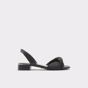 Aldo Nabila Slapky Sandal Blokové Podpätky Čierne | QVLCU-5436