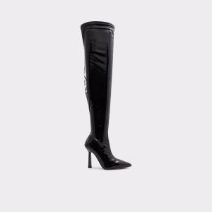 Aldo Nella Over-the-knee Vysoke Cizmy Čierne | NGLRX-8134
