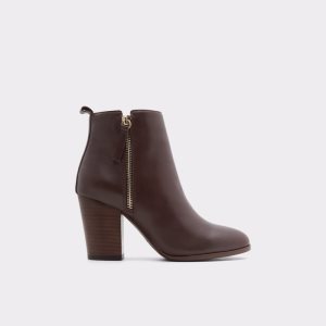Aldo Noemieflex Clenkove Cizmy Tmavo Hnede | NZKDT-2794