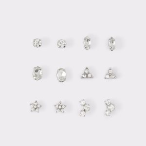 Aldo Oleratha Stud Nausnice Strieborne Viacfarebný | TQLMG-1850