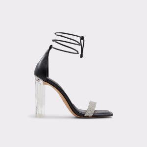 Aldo Onardonita Na Podpatku Sandal - Cup Sole Blokové Podpätky Čierne | IQLOZ-5061