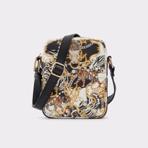Aldo Palbaro Crossbody Kabelka Čierne Zlate Viacfarebný | PVCID-9341