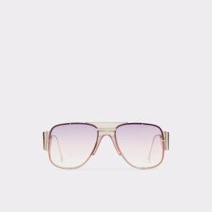 Aldo Qei Aviator Slnecne Okuliare Svetlo Nachový | RYUWD-7184