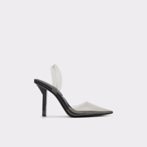 Aldo Rildan Sling Back High Podpätky Čierne | ZRDMK-5289