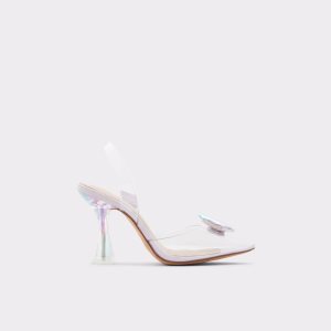 Aldo Skylem Sling Back High Blokové Podpätky Svetlo Nachový | MNEKW-0746