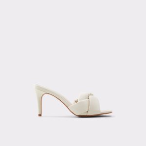 Aldo Syngrapha Na Podpatku Mule - Stiletto Podpätky Biele | SUWJV-3682