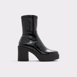 Aldo Upstep Clenkove Cizmy Čierne | PYTOM-7931