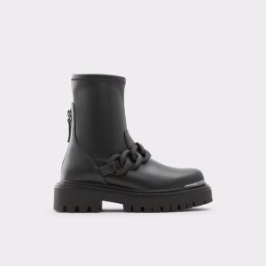 Aldo Valedar - Lug Sole Clenkove Cizmy Čierne | MJAZL-2976