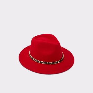 Aldo Wesley Fedora Klobuky Červené | ZHBIY-7813