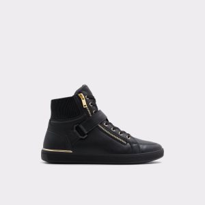 Aldo Yohji High Top Tenisky Čierne | IMHWK-6402